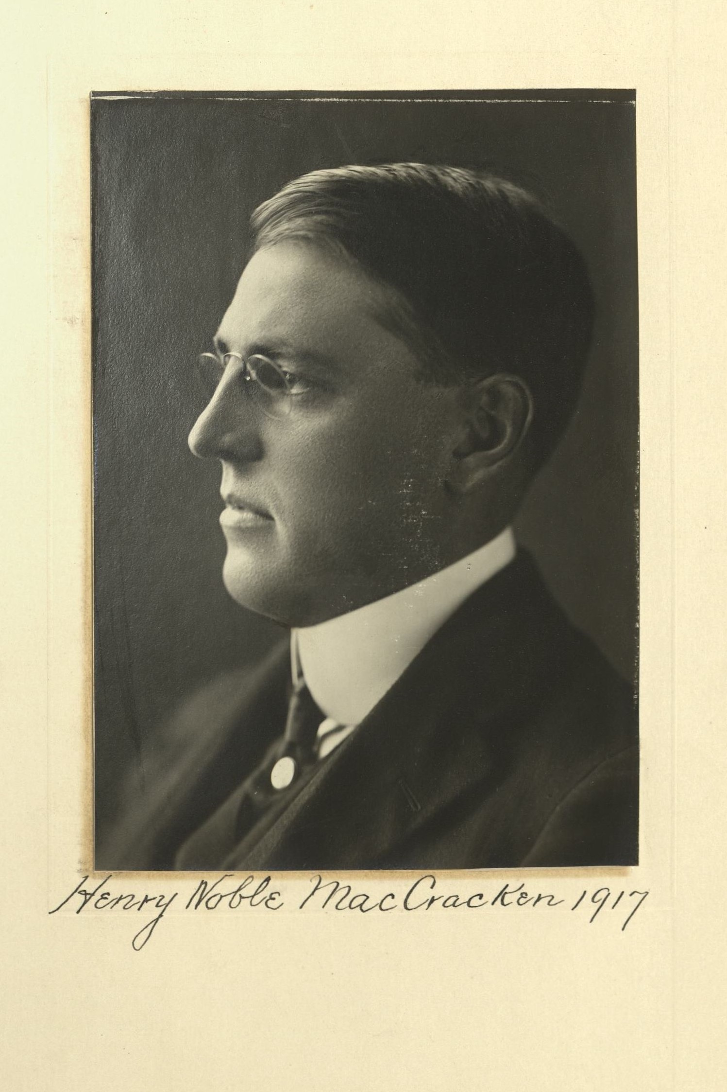 Member portrait of Henry Noble MacCracken